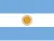 Bandera que representa el código de locale: es-AR