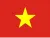 Bandera que representa el código de locale: vi-VN
